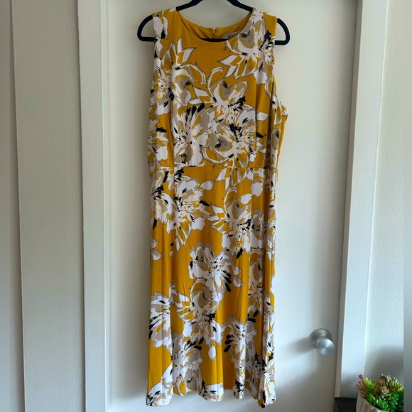 NWT KASPER floral dress - Picture 1 of 3